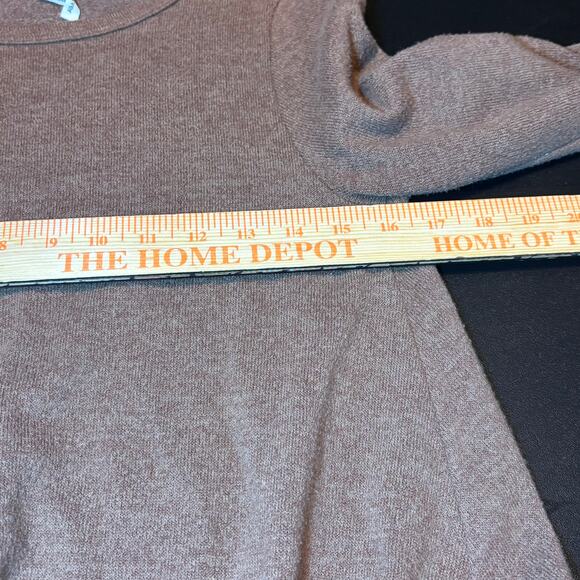 Beeson River Brown Sweater Dress Small Long Sleeve Soft Knit A-Line Fall Casual - Picture 5 of 6